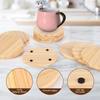 Unfinished Wood Coasters Round Blank Slices for DIY Architectural Models Drawing Paint Household Supplies