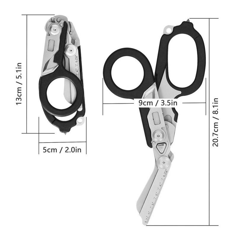 Тактические медицинские ножницы, аварийно-спасательные ножницы, аптечка первой помощи, ножницы Raptor, складные плоскогубцы, инструмент для выживания на открытом воздухе, снаряжение для повседневного использования