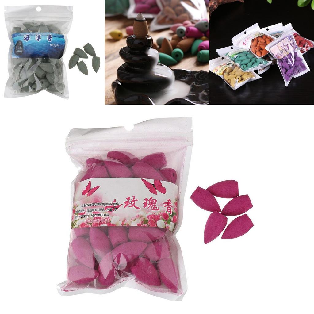 Изысканная буддийская курильница с обратным потоком дыма, керамическая глазурь, держатель для конусов