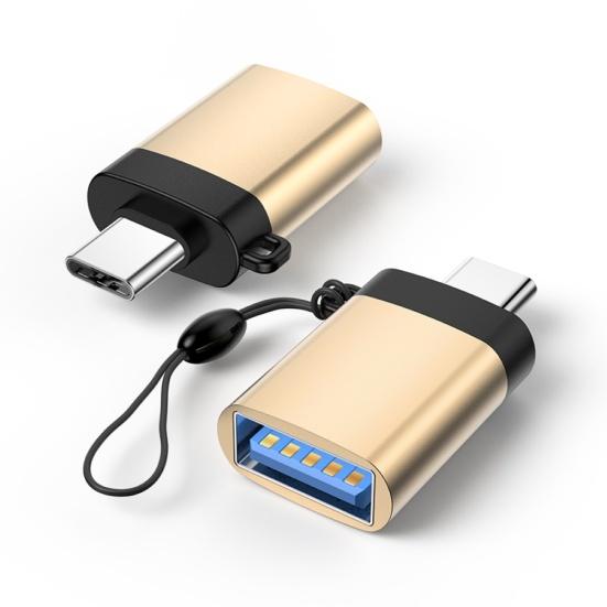 Конвертер USB 3.0 (мама) на USB Type-C (папа) OTG Адаптер для зарядки и синхронизации данных для ноутбука