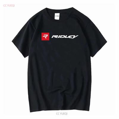 Новая футболка Ridley Bicycles Логотип велосипеда Черный Размер S 5XL с длинным или коротким рукавом винтажная Стильная стирка Удобная с принтом