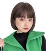 Brightlara Wig, Bob, Short, Full Wig, Women's, Black or Blonde Hair, Everyday Use, tf1704-CR