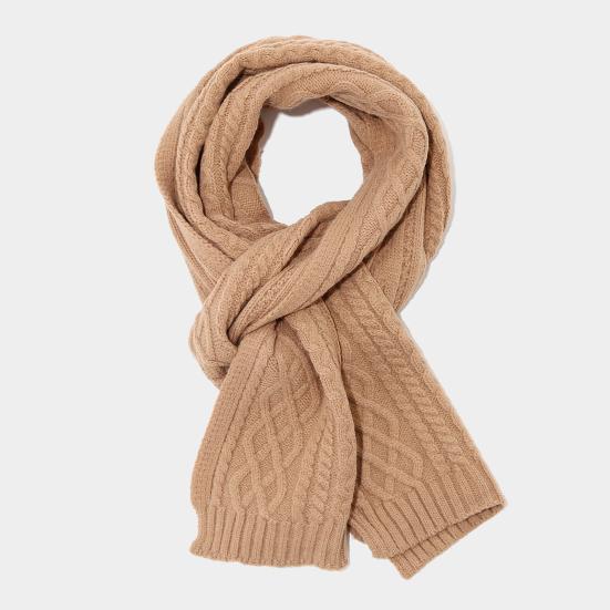 Набор из 3 предметов: женская шапка, шарф, перчатки, украшенный плюшевым помпоном, шапка без полей, длинный шарф, набор перчаток для сенсорного экрана, зимние аксессуары