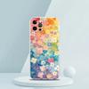 Мягкий прозрачный чехол-бампер из ТПУ для iPhone 16 15 14 13 12 11 Pro Max XR 8 7 Plus XR Чехол Сумки с рисунком Маленькие Цветы Звезды