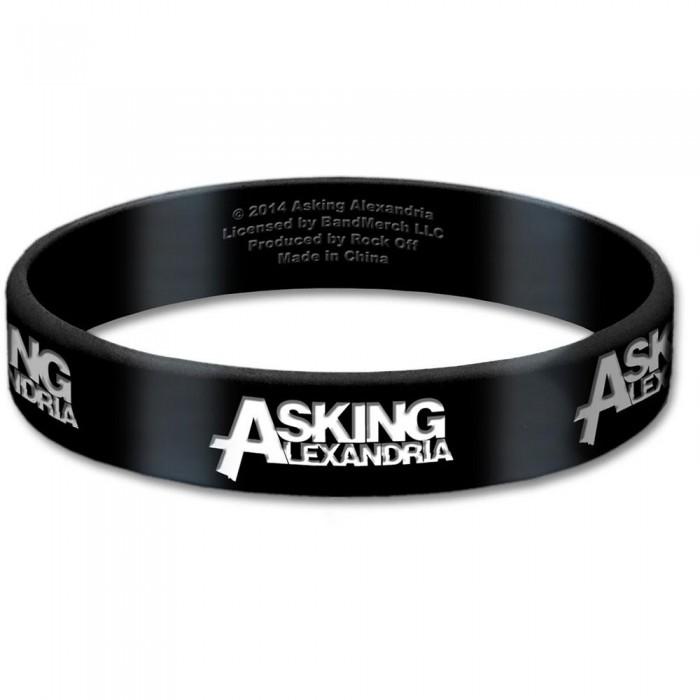 Asking Alexandria Logo Silicone Wristband