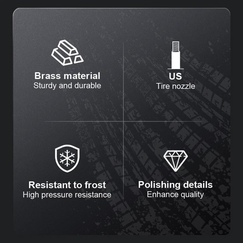 Комплект для спуска воздуха из латуни, автоматический клапан для спуска воздуха, портативный, быстрый, многофункциональный инструмент для спуска воздуха для RV, ATV, грузовика, автомобиля