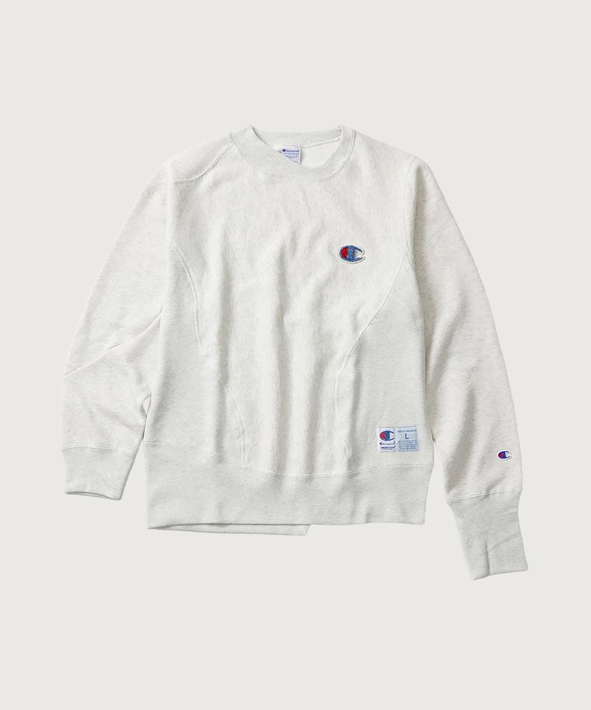 CHAMPION X Undercover Reverse Weave Structured Sweatshirt Oatmeal