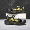 Boys' Non-Slip Sandals 2026 - Mech Style Closed-Toe Beach Shoes for Medium & Large Kids