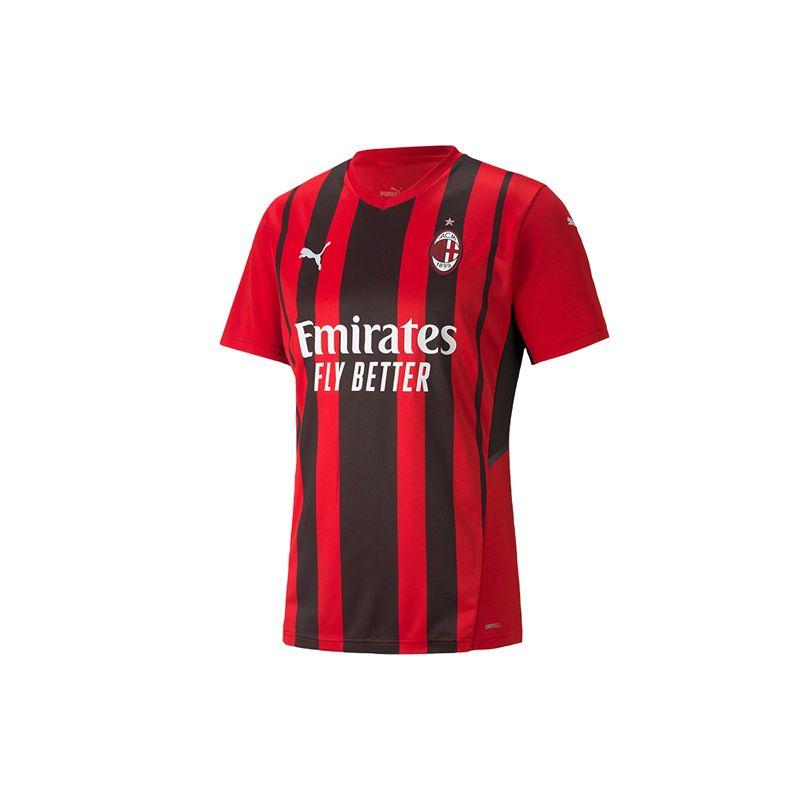 Puma AC Milan 21/22 Домашняя женская копия футбольной майки Красный/Черный 759122-01