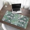 Tropical Leaves Desk Pad for Graphic Designers and Designers 100x50 cm