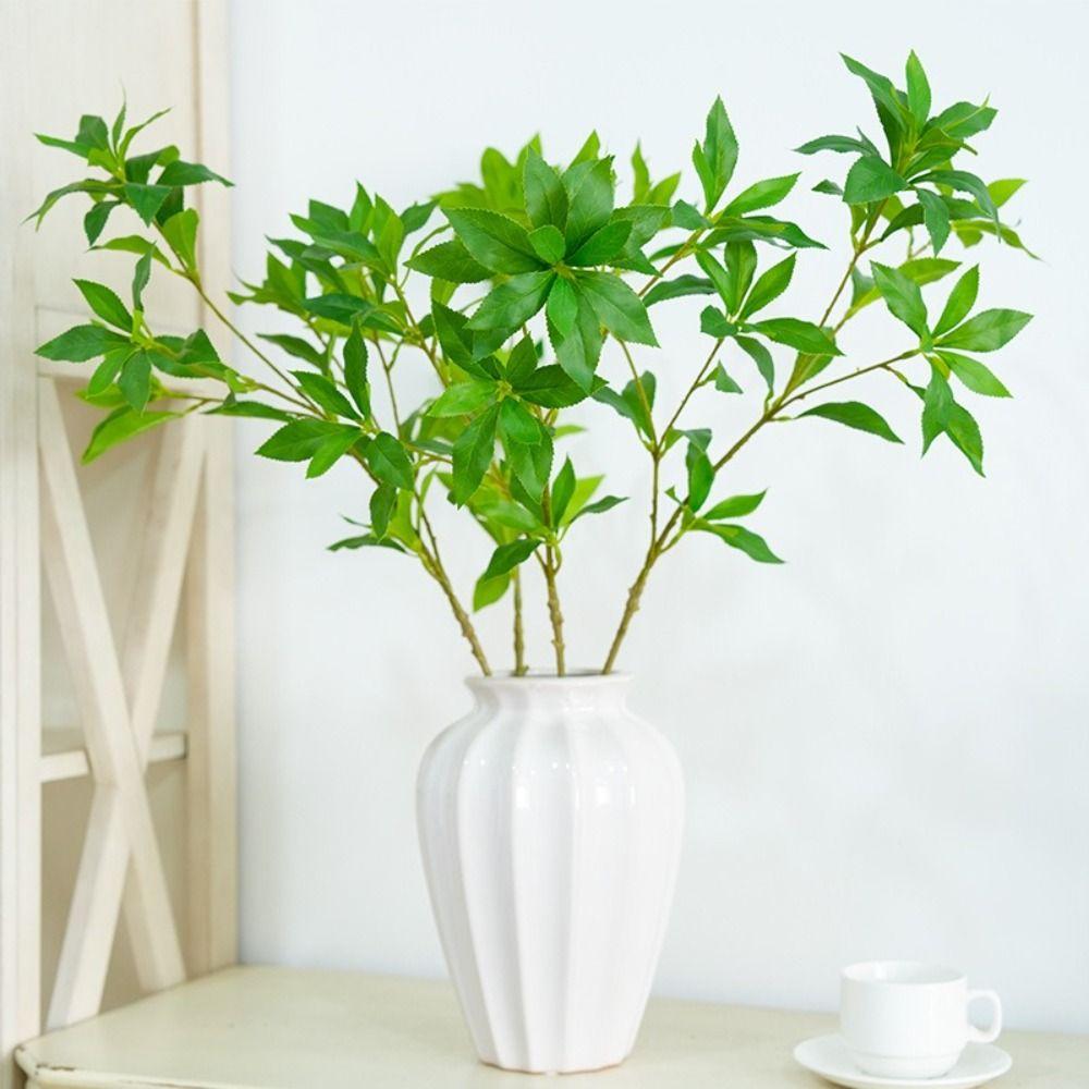 Силиконовые Листья Имитация Растения Дерево Имитация Бионическое Растение Украшение Искусственное Растение Декор Отеля