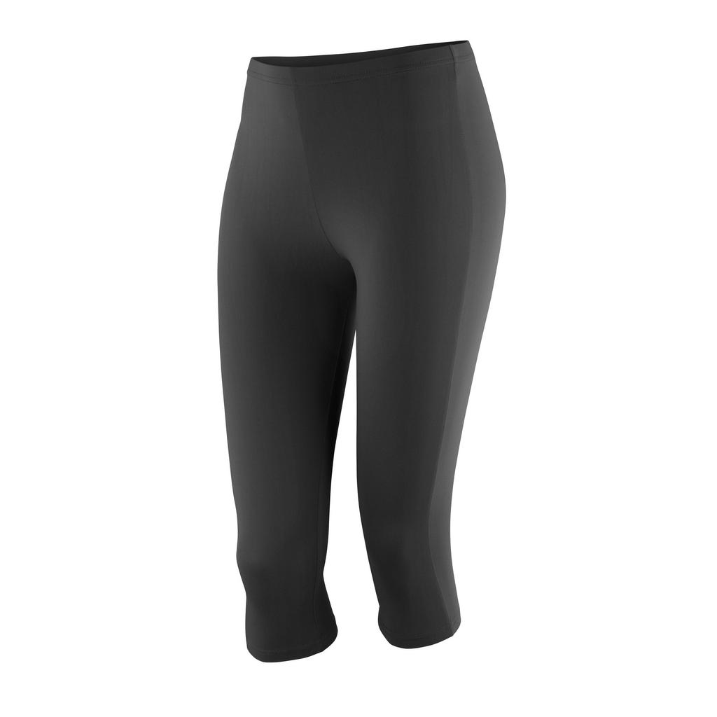 Spiro Womens/Ladies Softex Capri Sports Leggings