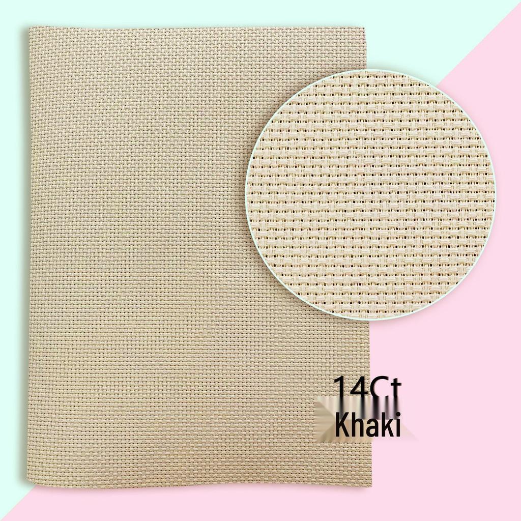 Мона Лиза 14CT Аида Набор для вышивания крестом: Подходящая для начинающих, утолщенная ткань для вышивания, полуфабрикат для самостоятельной сборки