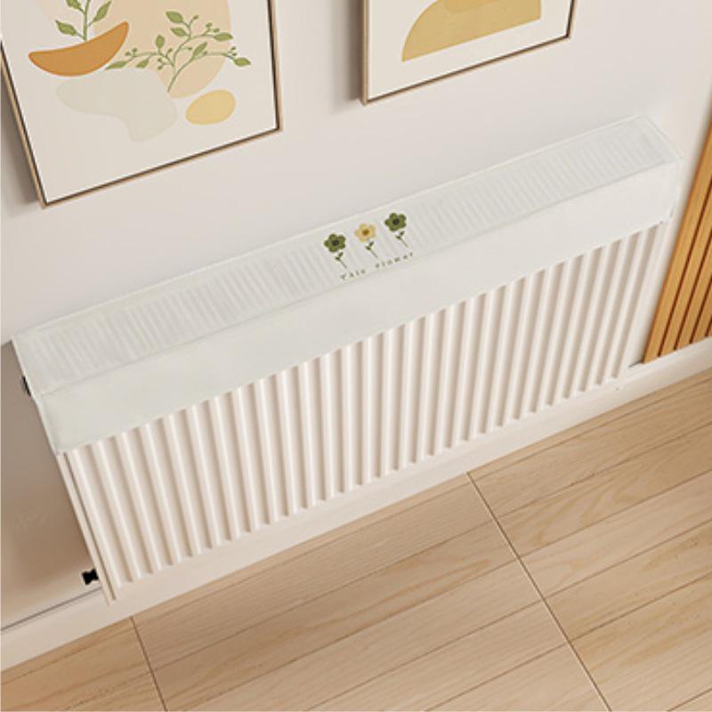 Декоративная чугунная накладка на радиатор: Полузакрытый пылезащитный чехол и защита от дыма