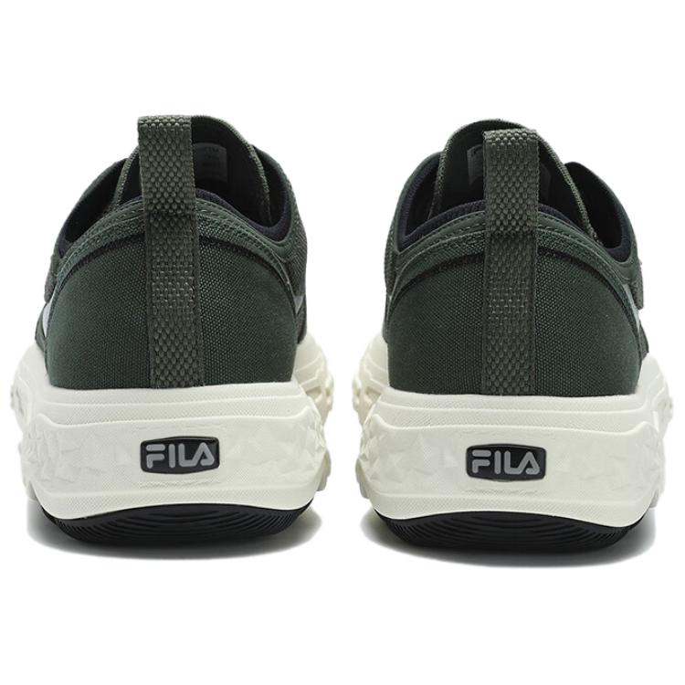 Fila Рок Удобные Прочные Низкие парусиновые кеды Мужские кроссовки Зеленый F12M432305FTM