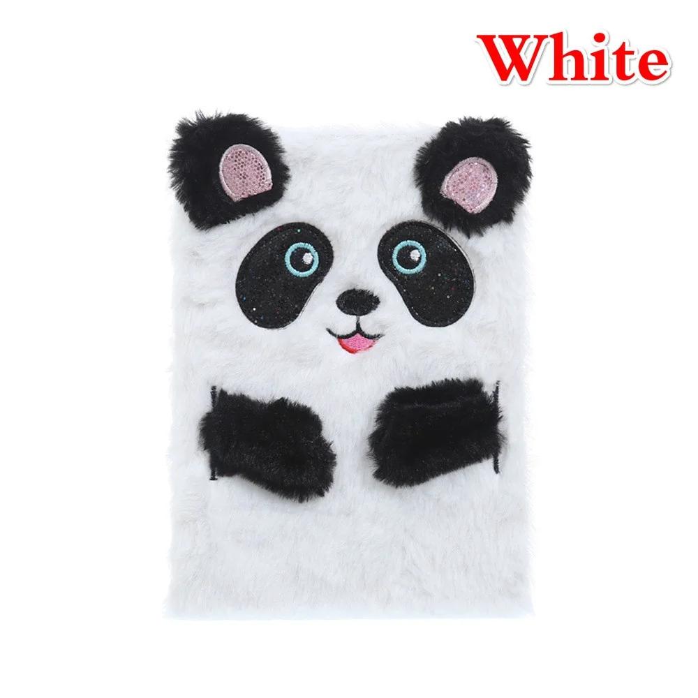 Новый мультяшный флисовый блокнот милый заячий ушка руководство для девочек маленький розовый блокнот дневник записи журналы корейские канцелярские принадлежности