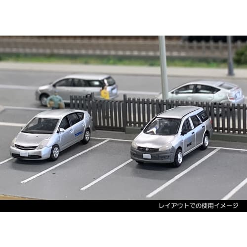 TOMYTEC The Car Collection Car Collection Basic Set (Select) Business Car Silver Diorama Supplies