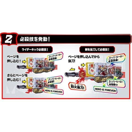 Kamen Rider Saber DX Super Hero Senki Wonder Ride Book