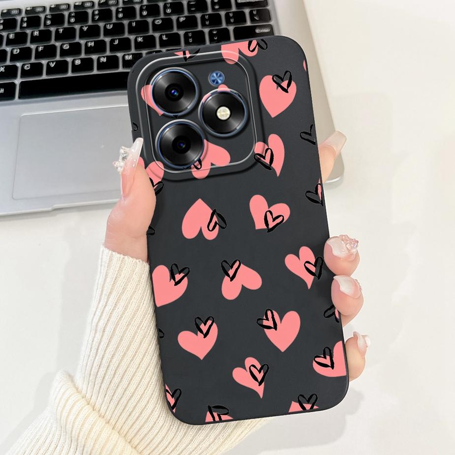 Чехол для Tecno Spark 20C Spark20 Pro KJ6 Новый модный чехол с рисунком-конфетой Ударопрочный чехол для телефона Для Tecno Spark 20 Pro Plus Корпус