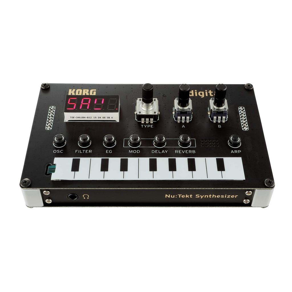 KORG digital A DIY synthesizer kit that can be assembled without USB bus Includes software NuTekt NTS-1 kit soldering. powered. license.