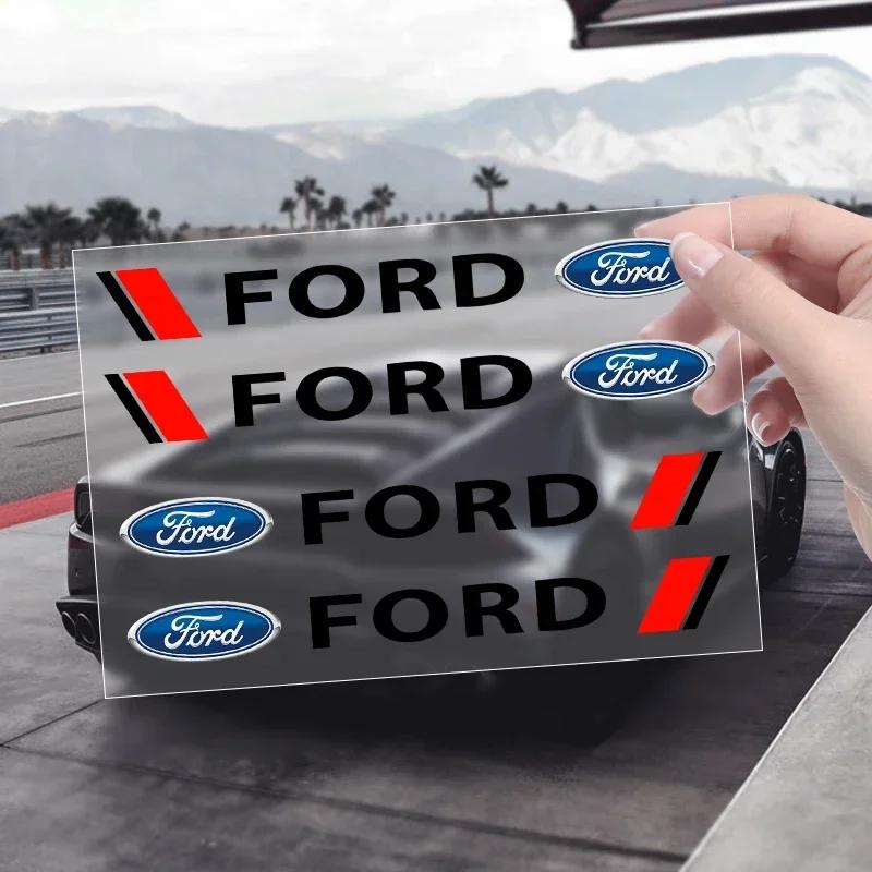 New 2026 Car Sticker Car Door Handle Bowl Scratch Protective Invisible Transparent Silicon Sticker For Ford Mustang Niniature Vo