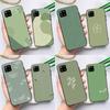 Aesthetic Sage Green Case For Samsung Galaxy A54 A34 A13 A23 A33 A53 A73 A12 A22 A32 A52 A51 A71 A14 Cover