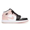 Детские кроссовки Air 1 Mid GS Crimson Tint Оранжевый Белый Черный 554725-133