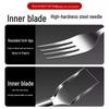 Stainless Steel Double-Headed Watermelon Cutter and Fruit Fork