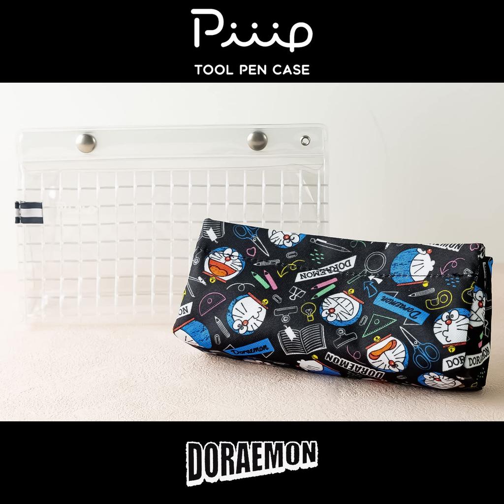 Showa Note Peep Doraemon Pencil Pattern 174214005 Case, A,