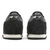 New Balance Comp 100 Women Retro Comfort Split Leather Synthetic Leather Low Casual Running Shoes Black Gray WLC100JB