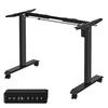 Height Adjustable Electric Desk, Table Frame, Desk Stand, Without Top, with Hook, Smooth Adjustment, Memory Function