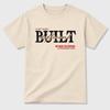 Винтажная футболка с принтом "Built Different" - лучшие футболки для ношения с Jordans 3s Мировой Лучший Папа
