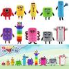 10 Style Numberblocks Plush Toys Stuffed Dolls Movie TV Series Cartoon Educational Toy Children Gift