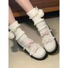 Platform French Mary Jane Single Shoes Children's Spring and Summer 2025 New Bow Japanese British Style Small Leather Shoes