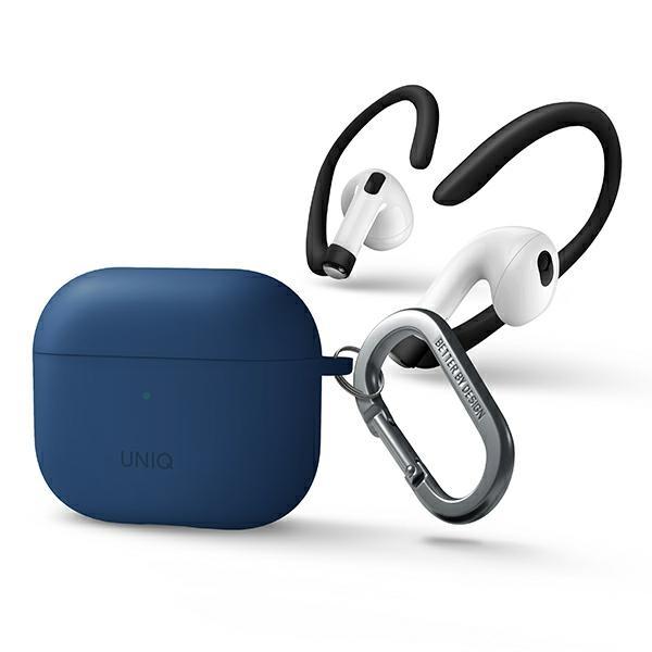 Etui do AirPods 3 Apple UNIQ Nexo z Ear Hooks Niebieskie