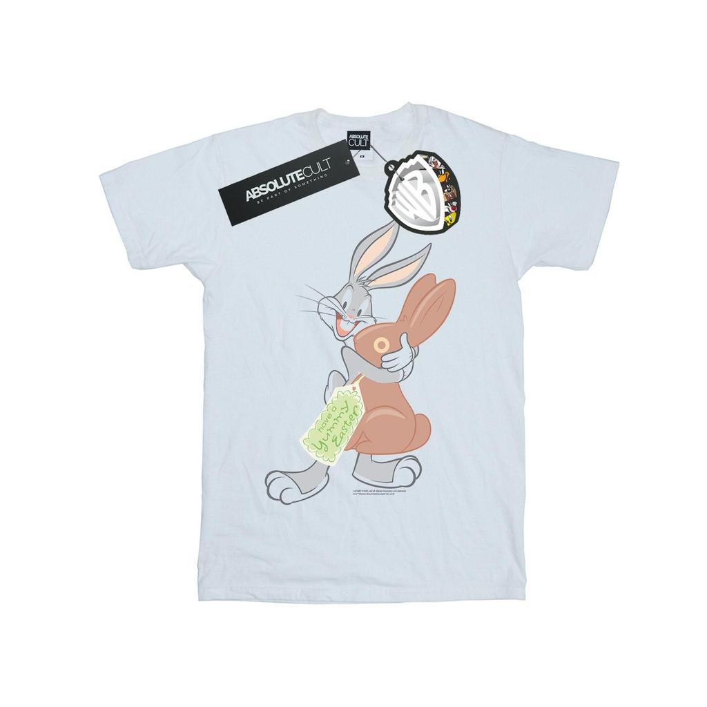 Looney Tunes Womens/Ladies Bugs Bunny Yummy Easter Cotton Boyfriend T-Shirt