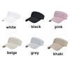 Sports Summer Women Travel Beach Empty Top Hat Visor Cap Sun Hat Baseball Hat