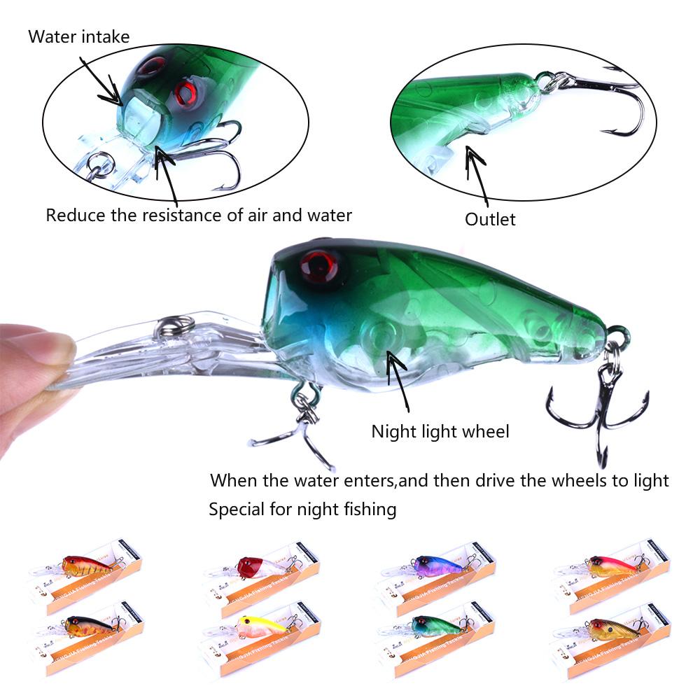 Crankbait Fishing Lure 9CM-11.5G-6# Long Lip Floating Trolling Lures Hard Bait Bass Carp Pesca Fishing Tackle