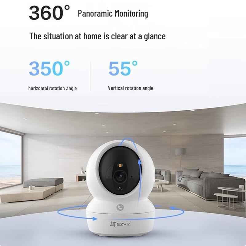Ezviz H6C Pro 4MP Indoor PTZ WiFi Security Camera (CN version)