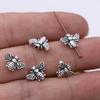 20 шт. Пчелы золотого цвета, россыпные бусины-разделители для изготовления ювелирных изделий, браслетов, DIY-ожерелий, ручной работы
