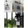 Weatherproof Outdoor Combination Lock Heavy Duty 4 Code Security Lock Reliable Security Lock for Fence Gate Shed Garage