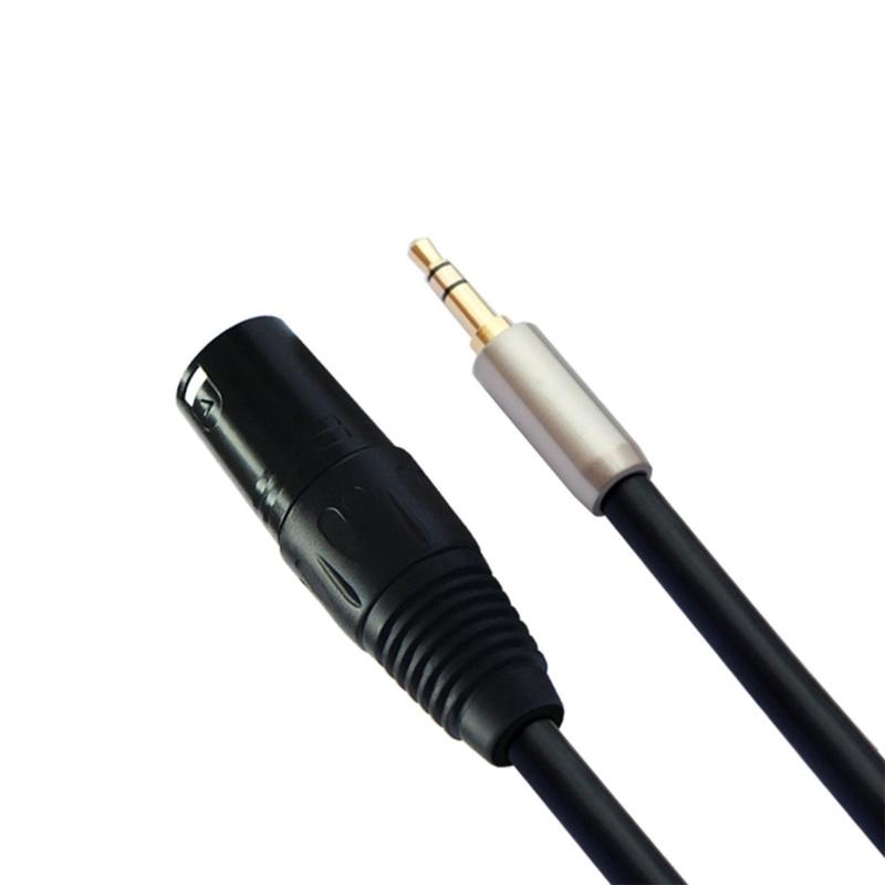 1/8 Inch 3.5mm to XLR Cable Male to Male (XLR to 3.5mm Cable, XLR to 1/8 Cable, 1/8 to XLR Cable)