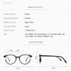 ZENOTTIC Fashion Unisex Round Non Prescription Optical Glasses Frame Clear Lens Comfortable Daily Casual Eyewear