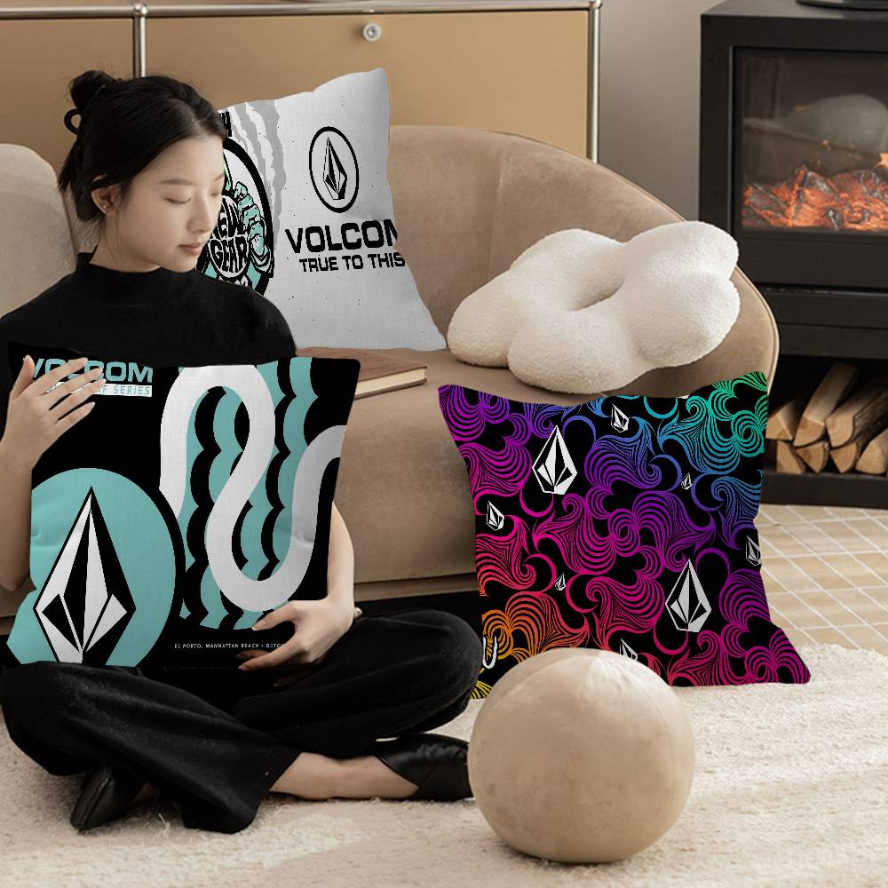 VVolcoms Pillow Gift Home Office Decoration Pillow Bedroom Sofa Car Cushion CoverPillow Case