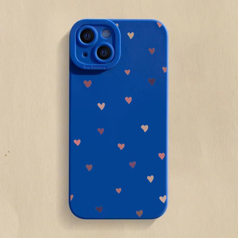 Colorful Small Love Heart Phone Case For Redmi Note 13 12 11 Pro Plus 5G 12S 11S 11 10S Redmi 13C 13 12 4G Silicone Cover