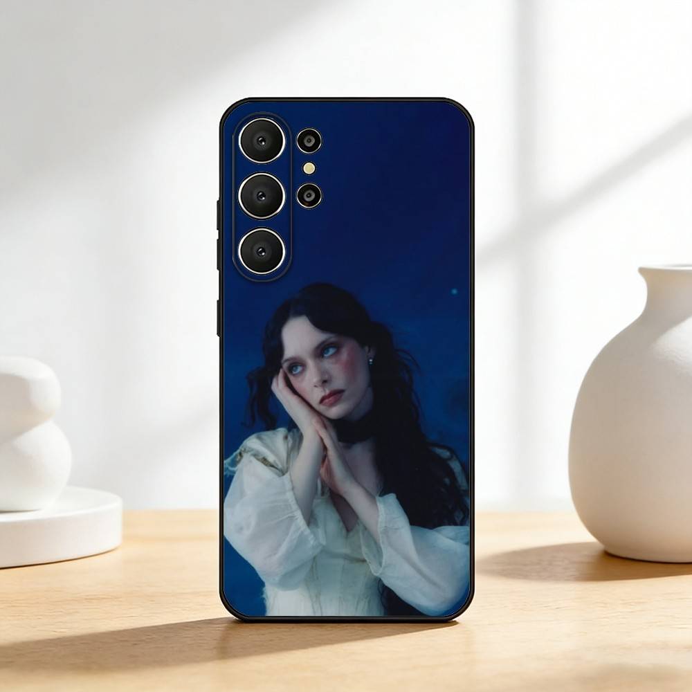 Чехол для телефона Holly Humberstone C-Cruel W-World для Samsung S26,S25,S24,S21,S22,S23,S30,Ultra,S20,FE,Lite,10,9,Черный чехол