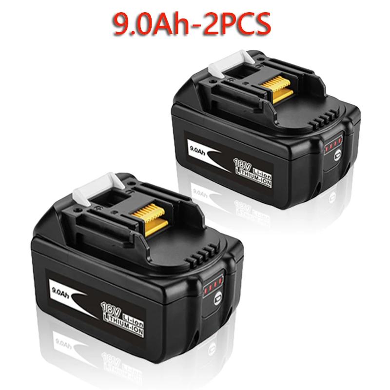 Для аккумулятора Makita 18 В 6,0 Ач 12,0 Ач аккумуляторная батарея для электроинструментов Makita 18 В сменный аккумулятор LXT BL1860B BL1860 BL1850 BL183