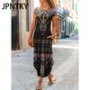 JPNTKY Women's Fashion Summer Spring Short Sleeve O-Neck Casual Dresses