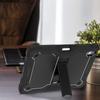 For iPad Air 11 (2025)/(2024) Case Silicone+PC Tablet Cover with Stable Kickstand