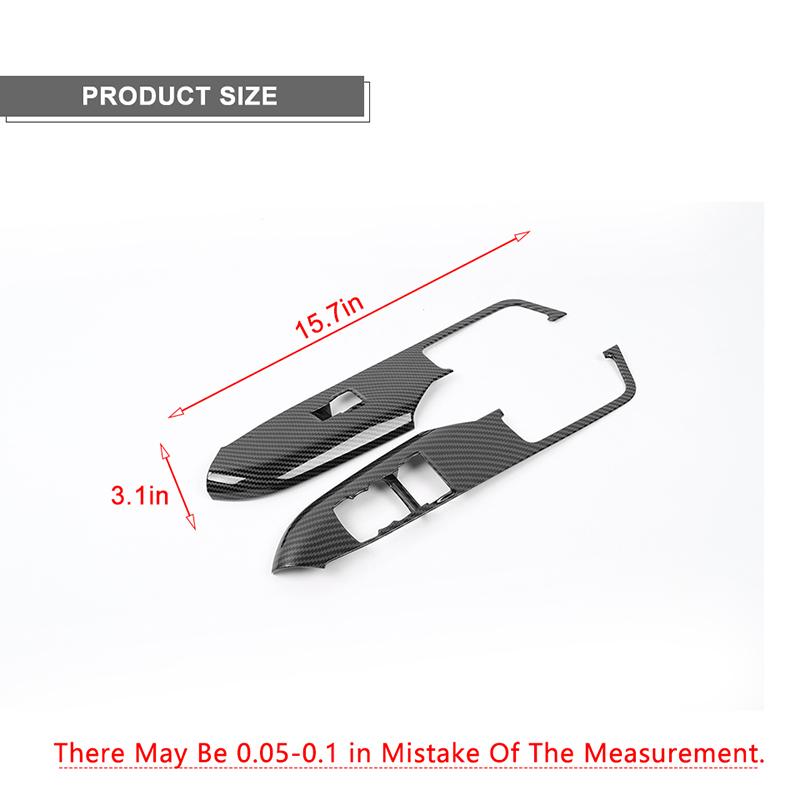 BAWA дверная ручка автомобиля, подлокотник, панель, кнопка переключения окна, декоративная рамка, накладка для Ford Mustang 2015 2016 2017 2018
